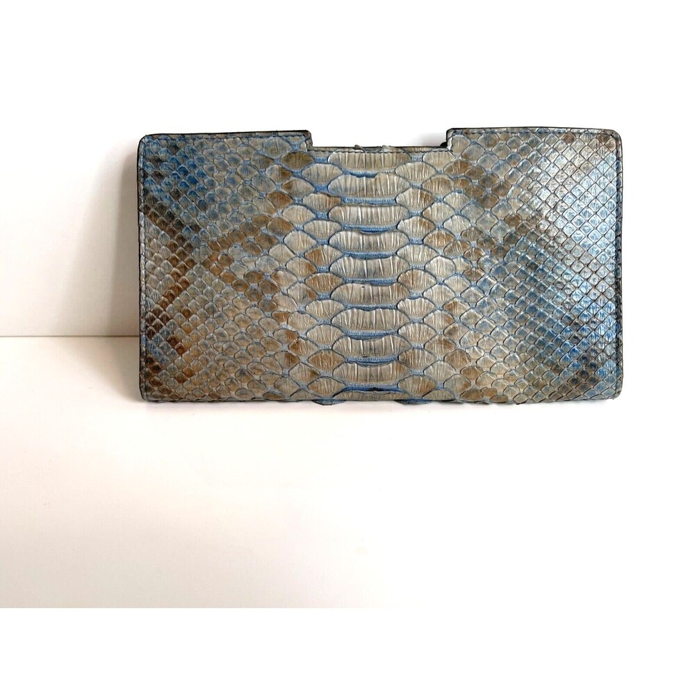 Gorgeous Calvin Klein! Rare Vintage snakeskin wallet. Pristine.  Calvin era.